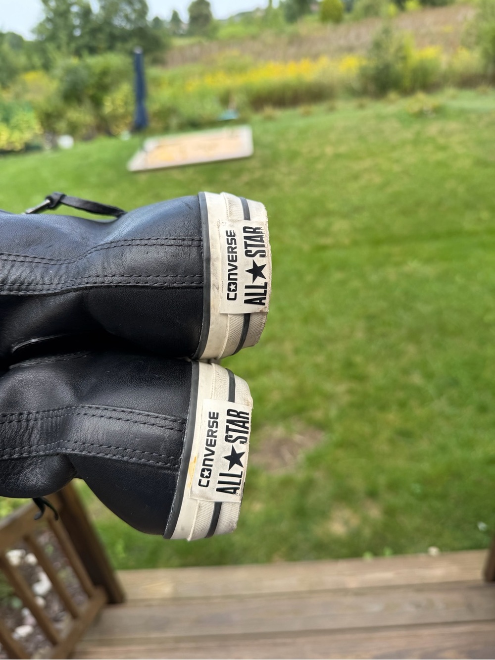 RARE Converse x John Varvatos Metal Toe Double Zip High Top Sneakers - Picture 11 of 14